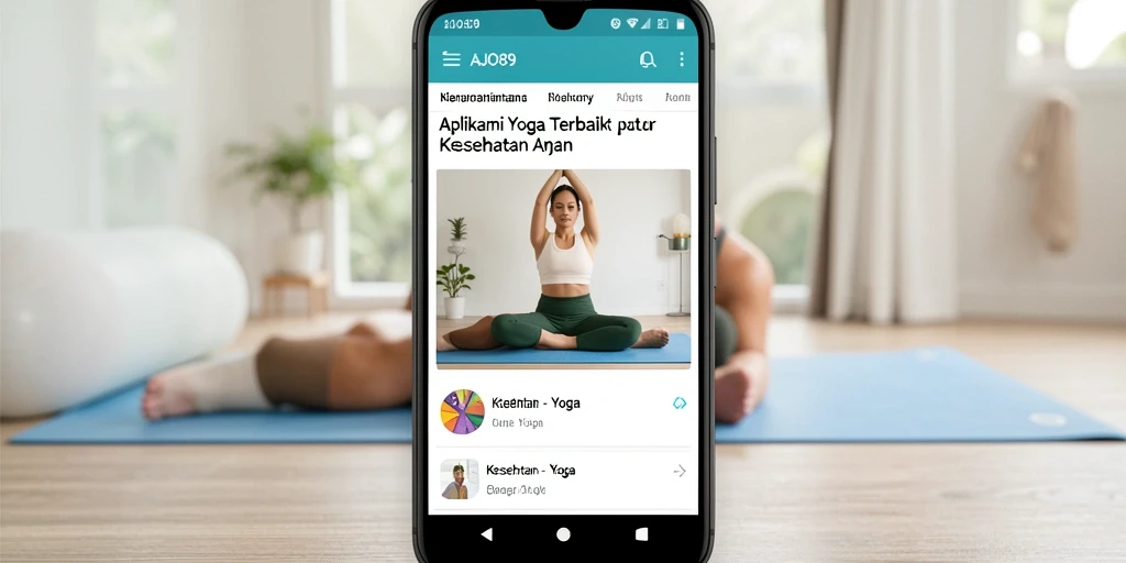 Tampilan antarmuka AJO89 yang sederhana dan mudah digunakan.