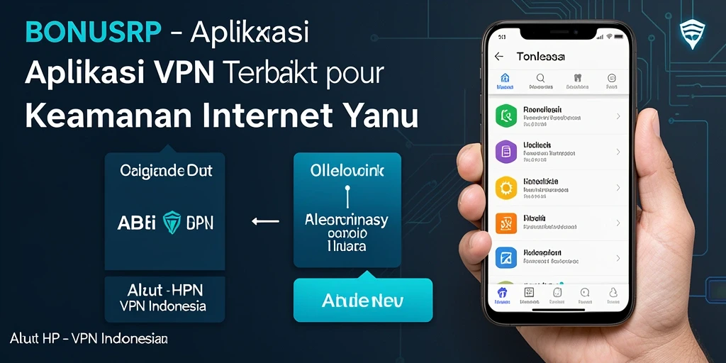 Antarmuka BONUSRP yang sederhana dan efektif untuk pengguna VPN.