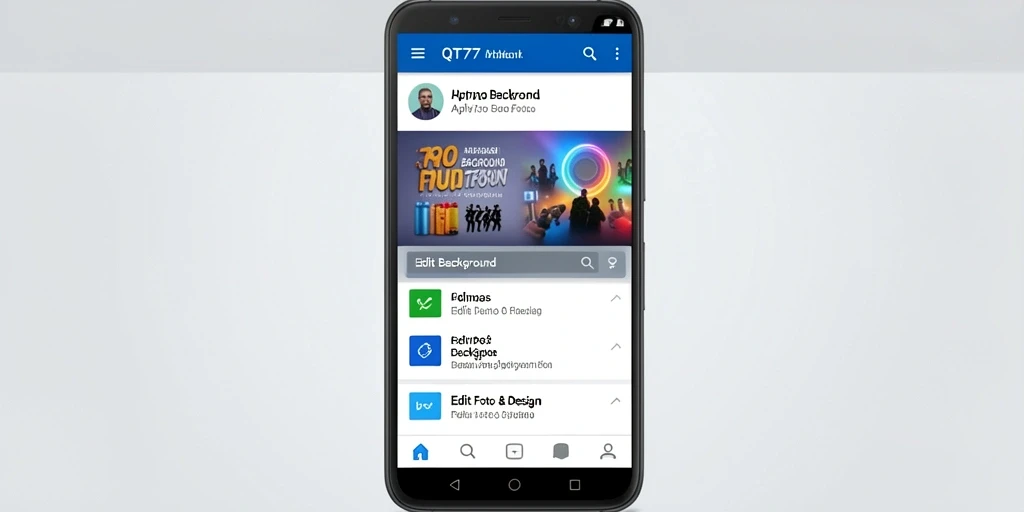 Antarmuka QT777 yang intuitif untuk Hapus Background.