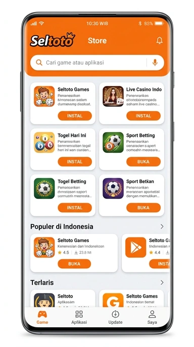 Akses Mudah ke Aplikasi Populer | Seltoto Hub Unduhan Indonesia